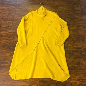 Cross Front Cape Sweater